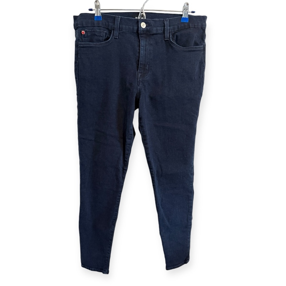 Hudson Natalie Midrise Skinny Ankle Blue Denim Jeans 31